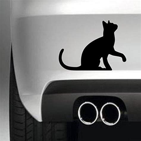 South Coast Stickers Cat Wants Attention STICKER FUNNY BUMPER STICKER CAR VAN 4X4 WINDOW ...