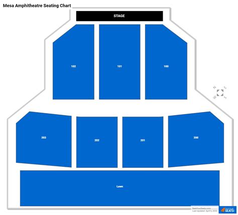 Mesa Amphitheatre Seating Chart