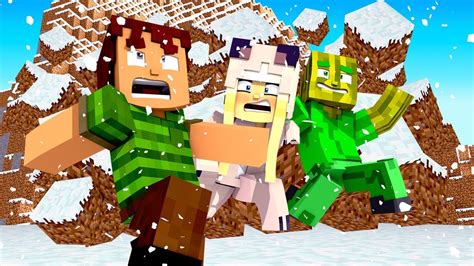 ISY FLO Und ICH In Einem SCHNEE STURM Minecraft Deutsch HD YouTube