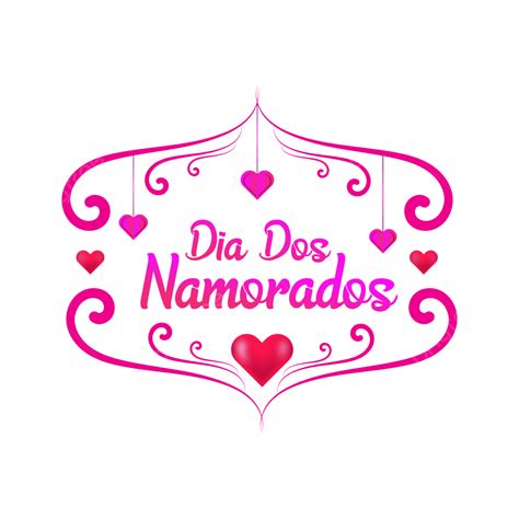 Dia Dos Namorados Vector Png Images Pink Art Dia Dos Namorados