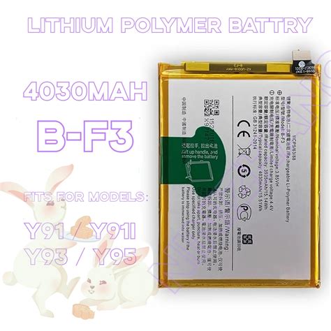 Vivo Built In Battery High Capacity B F3bf3 For Y91 Y91i Y93