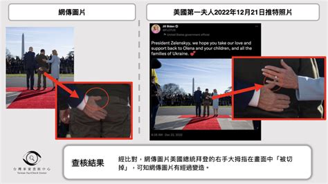 【錯誤】網傳圖片「美國總統拜登抓住烏克蘭總統澤倫斯基的屁股」？ 台灣媒體素養計畫