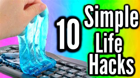 10 INTERESTING LIFE HACKS THAT EVERYONE MUST MUST KNOW YouTube