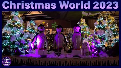 CHRISTMAS WORLD Weihnachten 2023 Leurs Gartencenter Venlo Lemax