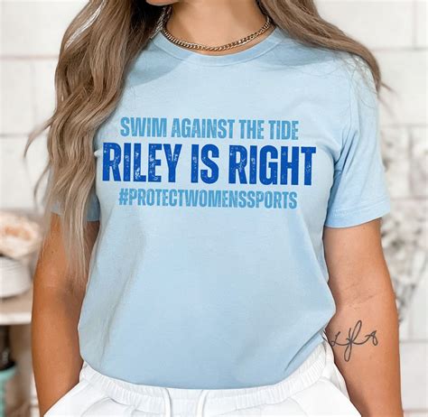 Riley Is Right Shirt Protect Women S Sports T Shirt Swim Against The