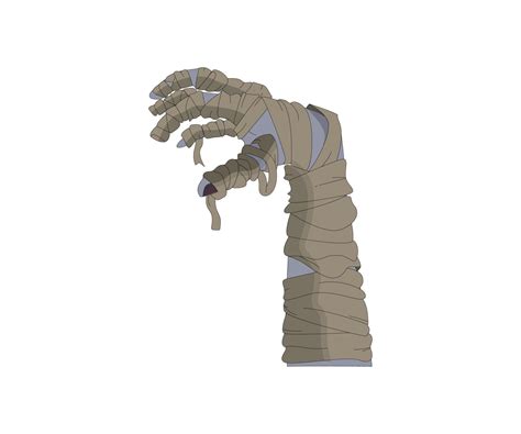 Mummy Hands Vector Illustration For Halloween Celebration