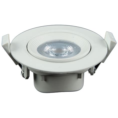 Spot Led 7w 230v Encastrable Orientable Teinte Blanc Chaud à 11 90