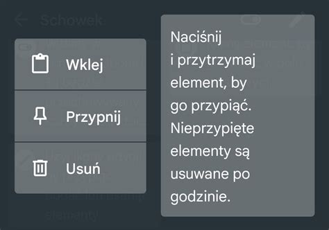 Gdzie Jest Schowek W Telefonie