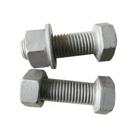 Hot Dip Galvanized Bolt At 110 Kg Industrial Nut Bolt In Kolkata ID 12292628255