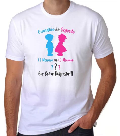 Camiseta Ch Revela O Guardi O Do Segredo Menino Ou Menina