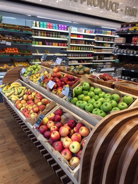 Fresh Vegetables And Fruit Displays At As Nature Intended Market