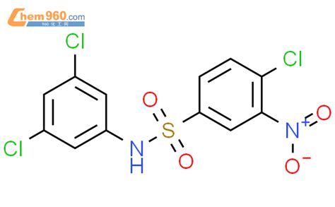 646039 95 4 Benzenesulfonamide 4 Chloro N 3 5 Dichlorophenyl 3 Nitro