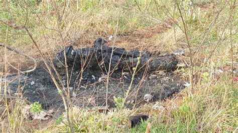 Imagens fortes corpo é encontrado carbonizado na fronteira JD1 Notícias