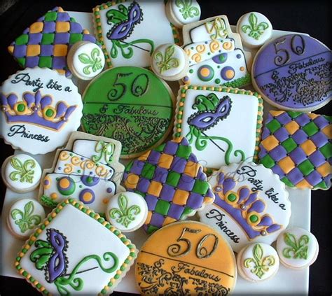 Mardi Gras cookies | Mardi gras, Mardi gras party, Mardi