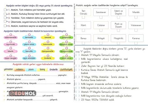 S N F Hayat Bilgisi Bu Vata Eduhol Etkinlik Ndir Oyun Oyna