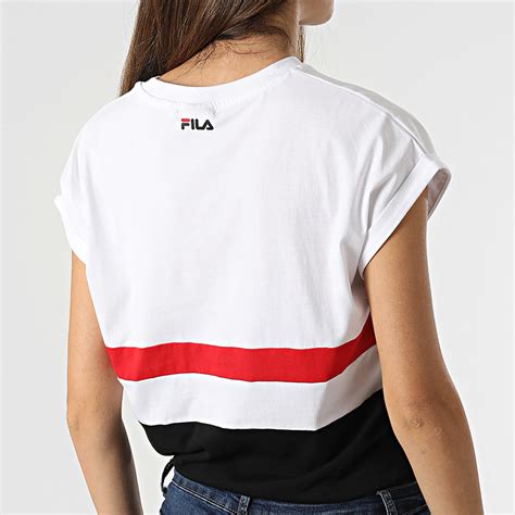 Fila Tee Shirt Femme Salo Blanc