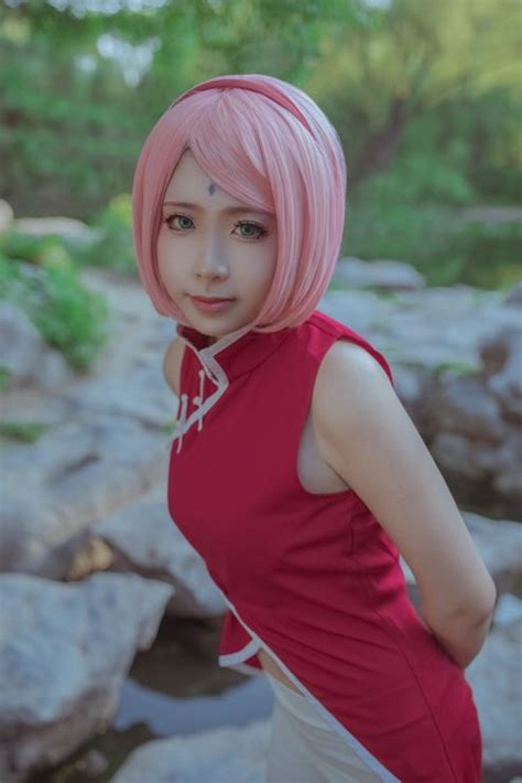 Pin De Oktafia Rahma Em Sakura Haruno Cosplay Cosplays Cosplay Sakura