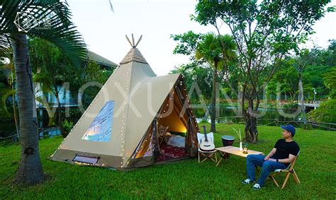 Mini Tipi Tent for Camping - MORE TENT Glamping Tent