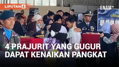 Video Momen Haru Jenazah Prajurit Tni Au Korban Pesawat Super