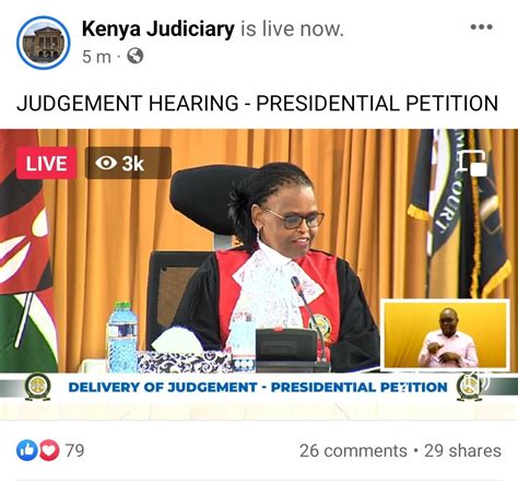 Coletta Wanjohi On Twitter Kenya Supreme Court Ruling On Presidential