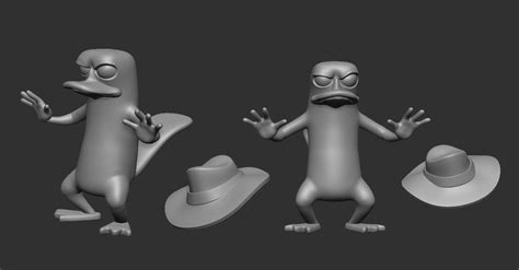 Artstation Perry The Platypus Stl Resources