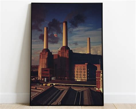 Animals Pink Floyd Album Cover Poster Print, Pink Floyd Poster, Animals ...