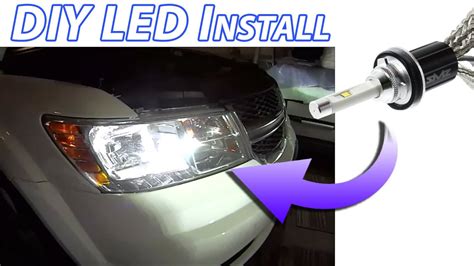 How To Change Headlight Bulb With LED LED Headlight Install Guide