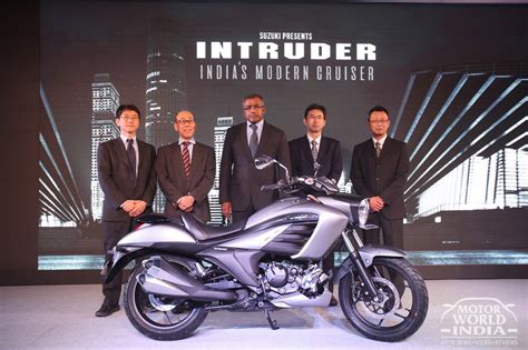 Suzuki INTRUDER Cruiser Motorcycle Launched In India Motor World India