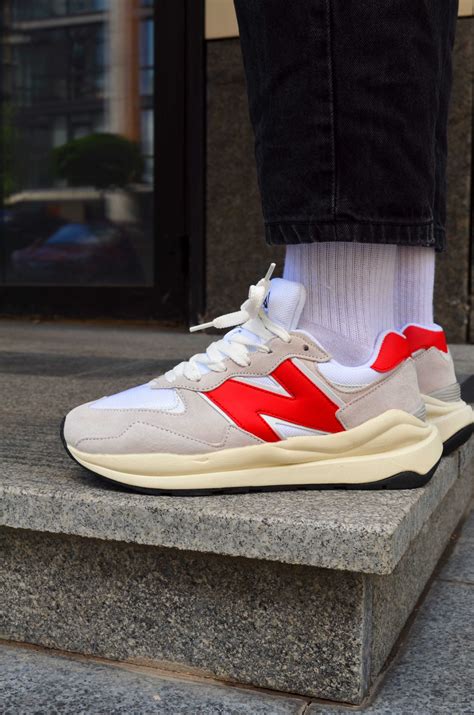 Кроссовки New Balance 574 57/40 Gray/Red | Мужские r1: 2 250 грн ...