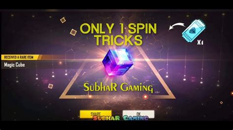 How To Get Magic Cube Only 1 Spin Tricks 100 Working New Tricks Get