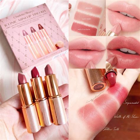 Charlotte Tilbury Iconic Mini Lip Wardrobe Lipstick Set