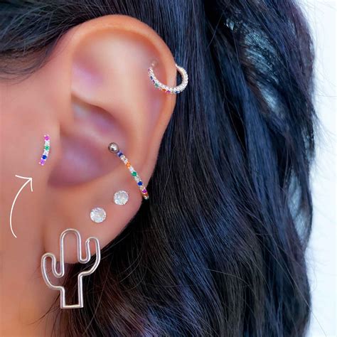 Piercing De Prata Orelha Flat Di Bali Joias