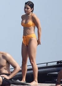 Vanessa Hudgens Bikini Boat Booty Show