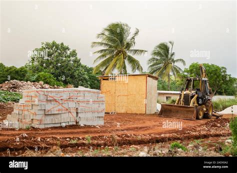 Equipment On Construction Site Stock Photo - Alamy