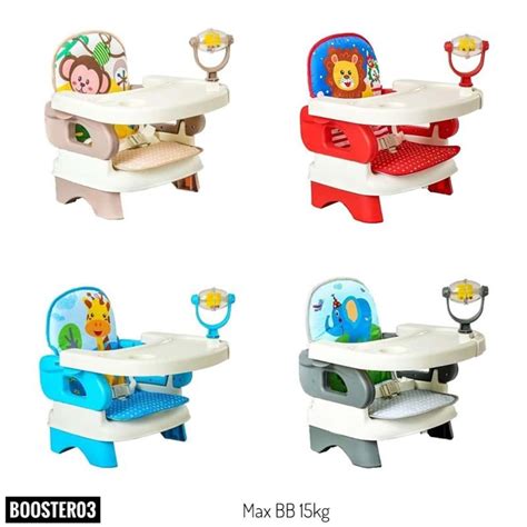 Kursi Makan Bayi Deluxe Comfort Folding Booster Seat Pliko Murah Dan