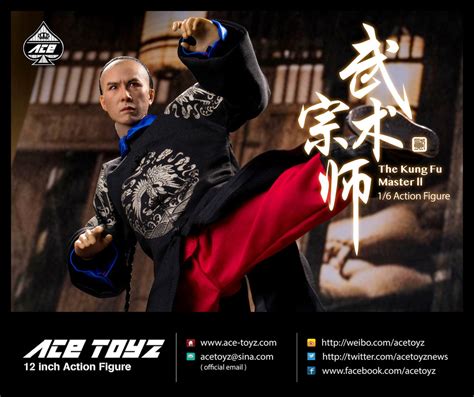 AT008 Ace Toyz AT 008 Kung Fu Master 2 1 6 Action Figure Set