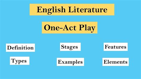 Everything You Need To Know About One Act Play In English Literature