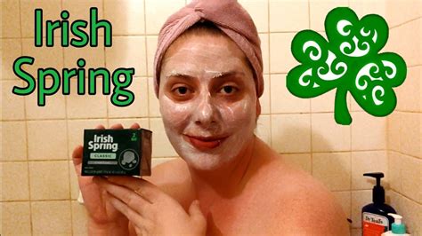 Irish Spring Charcoal Bar Soap Youtube