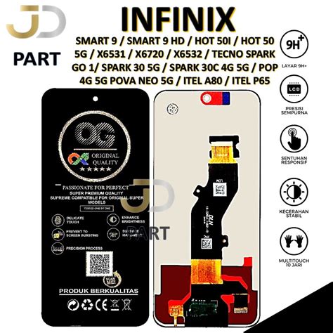 Jual LCD TOUCHSCREEN INFINIX SMART SMART HD HOT I HOT G X X X