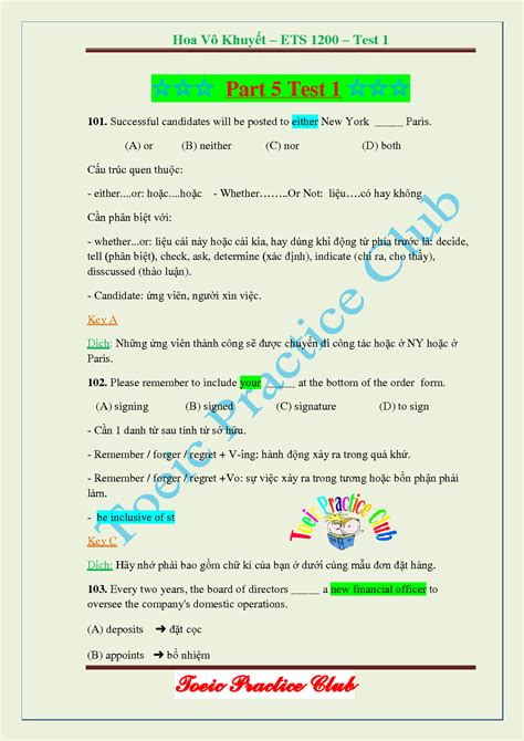 SOLUTION Ets Toeic Test 1200 Exp Studypool