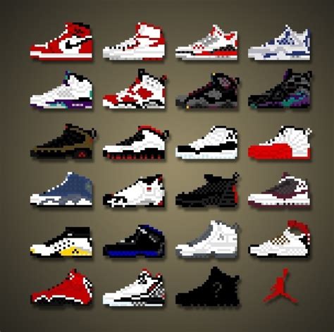 Air Jordans Pixel Mis Zapas