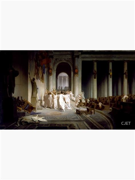 The Death Of Caesar - Jean-Leon Gerome - 1867 Canvas