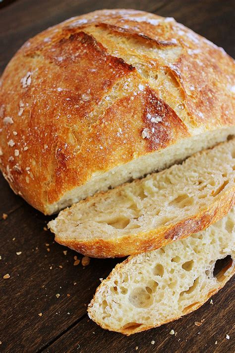 No Knead Crusty Artisan Mini Loaves Recipe Artisan Bread Recipes