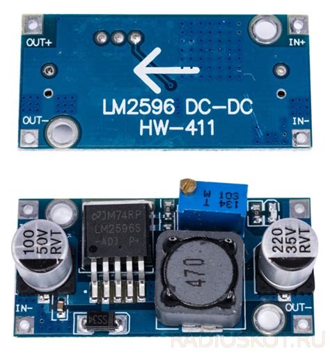 Стабилизатор на микросхеме lm2596