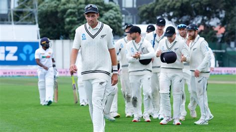 New Zealand Team Announced For The Test Series Against South Africa