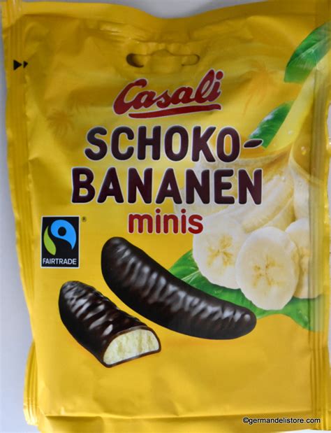 Casali Schoko-Bananen - Chocolate Bananas mini 110g | GermanDeliStore.com