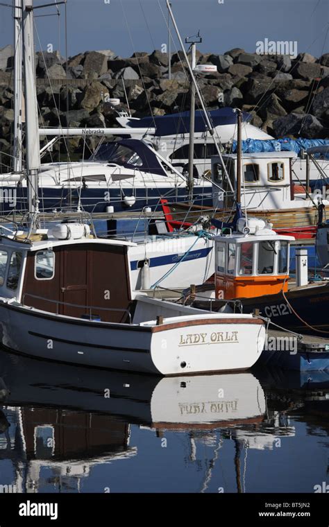 Ballycastle Harbour, Northern Ireland Stock Photo - Alamy