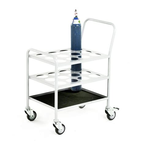 Redhill Sc117 Oxygen Cylinder Trolley 12 X Size D And E Oxygen Cylinders Aldea Group