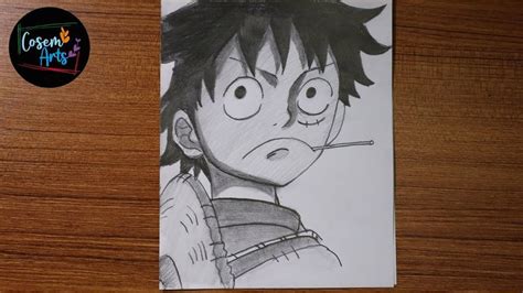 Luffy Drawing || how to draw luffy step by step