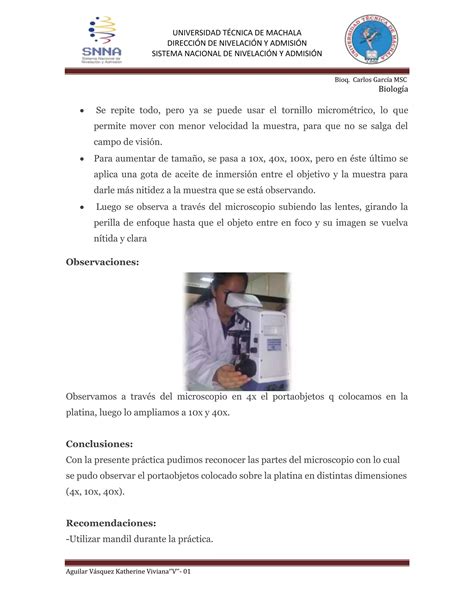 MICROSCOPIA Informe PDF